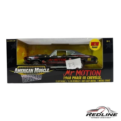 🇺🇸Ertl American Muscle Thunder Mr. Motion 1968 Phase III Chevelle 1:18 B3🇺🇸 - Image 1 of 4