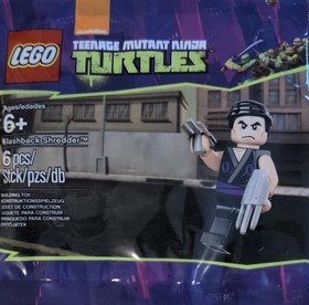 Lego Teenage Mutant Ninja Turtles Flashback Shredder Minifigure Poly Bag