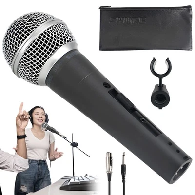 SM58S Handmikrofon Dynamisches Cardioid Mikrofon für Gesang Bühne Performanc - Bild 1 von 4
