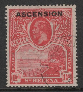 Himmelfahrt 1922 Aufdrucke 11/2d Sc 3 gebraucht ss CV 50 $ - Bild 1 von 1