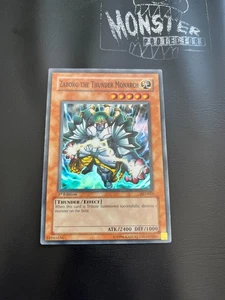 YUGIOH ZABORG EL MONARCA DEL TRUENO SUPER RARO AST-023 1ª EDICIÓN JUGADO  - Imagen 1 de 6