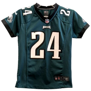 NFL Philadelphia Eagles Nike Youth Small-8 On-Field Jersey #24 Nnamdi Asomugha - Picture 1 of 6