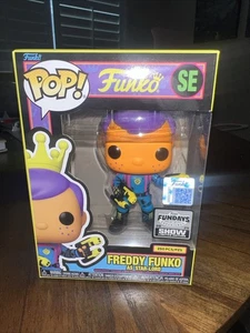 Freddy Funko As Star Lord Blacklight 2025 Fundays Show Exclusive Pop LE 250 - Picture 1 of 7