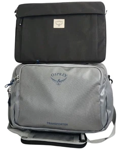OSPREY TRANSPORTER BOARDING BAG & LAPTOP SLEEVE CROSSBODY CARRY-ON MESSENGER - Picture 1 of 15