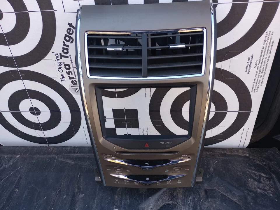 Lincoln MKX 2011-2015 OEM radio temperatura CA panel de control climático bisel Foto 1 de 4