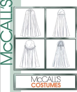 Disfraz victoriano con capucha patrón de costura talla S-XL McCall's 4698 fuera de stock - Imagen 1 de 2