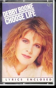 DEBBY BOONE CHOOSE LIFE CASSETTE RARE OOP - Imagen 1 de 1
