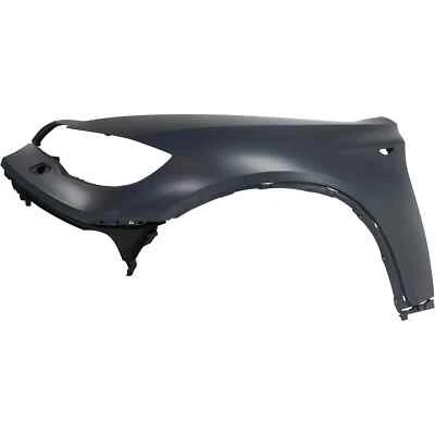 Guardabarros delantero izquierdo para BMW X6 2008-2014 fibra de vidrio imprimada con orificio de arandela de faro Foto 1 de 4