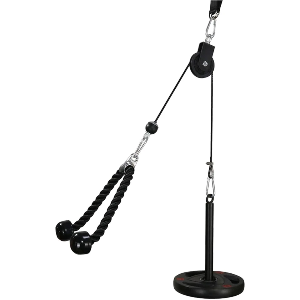 Krafttraining Latzug: Tragbare Kabelzugmaschine für effektives Workout Zuhause - Bild 1 von 1