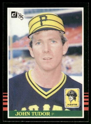 1985 Donruss John Tudor #235 Pittsburgh Pirates - Image 1 of 2