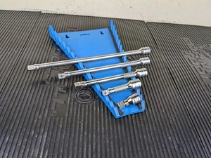 #bh165 Snap On 206afx 3/8" drive 5 Piece Knurled Extension Set - Bild 1 von 19
