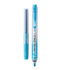 SXS15-S Pentel Handy-line S RT, 1 Highlighter w/ 1 Refill, Bullet, Sky Blue - Picture 1 of 1
