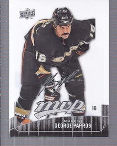 2009-10 Upper Deck MVP #293 George Parros