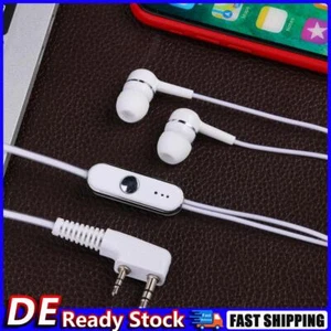 1,2 m Luftschlauch-Ohrhörer, Ersatz-Ohrhörer-Headset, tragbar für BAOFENG KENWOO - Zdjęcie 1 z 8