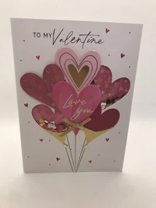 Autograph By Second Nature To My Valentine Greeting Card - Picture 1 of 2
