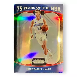 Franz Wagner 2021-22 Panini Prizm 75 Años de la NBA Plata #23 Orlando Magic - Imagen 1 de 2