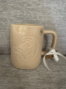 ¡NUEVO! Taza de café de cerámica de doble cara Rae Dunn El Rey León recuerda quién eres - Imagen 1 de 4