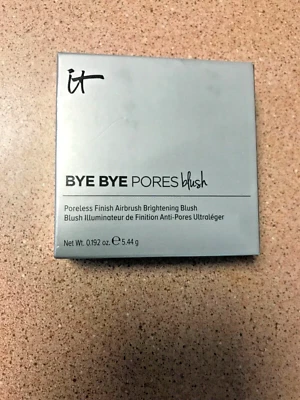 NIB It Cosmetics Bye Bye Pores Blush Sweet Cheeks (Warm Peachy Pink) 0.192 oz - Image 1 of 4