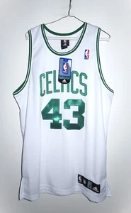 Nuova Autentica Adidas Boston Celtics Kendrick Perkins Home Maglia Bianca M 40 Auto - Foto 1 di 5
