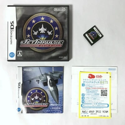 Jet Impulse 2007 w/box Nintendo DS NDS NTSC-J Japan Flight simulator Tested Good - Image 1 of 4