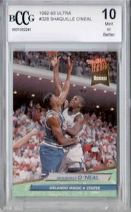 1992-93 Ultra #328 - Shaquille O'Neal RC BCCG 10 - Bild 1 von 2