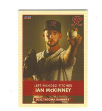 2022 Tacoma Rainiers (Triple A-Seattle Mariners) Ian McKinney