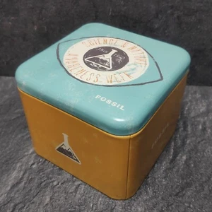 Fossil Dose Leer Nur Die Box Von 2010 Blechdose - Picture 1 of 11