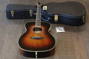 Bil Mitchell Pre-War Spec OM Deluxe Acoustic/ Electric Guitar Sunburst + OHSC - Picture 1 of 21