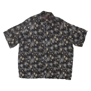 COVINGTON Mens Shirt Black Floral XL - Picture 1 of 6