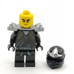 LEGO Ninjago Cole Minifigure ZX with Armor Black Ninja njo039 - Picture 1 of 4