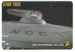 2009 Star Trek The Original Series Card #330 The Enterprise NCC-1701 Checklist