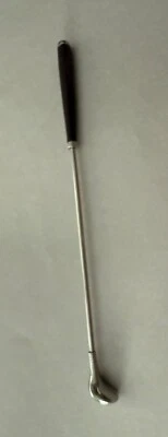 PALO DE GOLF CROMADO VINTAGE 7 3/4 pulgadas AGITADOR DE BAR MARTINI COCKTAIL envío gratuito Foto 1 de 4