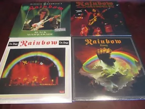 RAINBOW RICHIE BLACKMORE RISING & ON STAGE LIMITED EDITION COLORED VINYL 8 LPS - Imagen 1 de 1