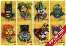 Lego Batman Movie Poster Prints / Joker / Robin / Penguin / Riddler / Mr Freeze