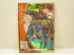 Panini WCCF 2004-05 WST Samuel Eto'o Fils 1981 Cameroon No.9 FCB World Striker - Picture 1 of 6