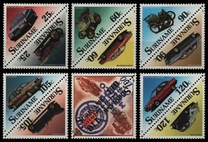 Surinam 1989 - Mi-Nr. 1294-1305 ** - MNH - Autos / Cars - Imagen 1 de 1