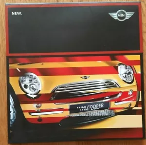 Japanese MINI ONE & COOPER JAPANESE TEXT car sales brochure prospekt 2001 2002 - Picture 1 of 5