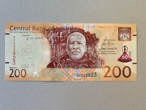 Lesotho 200 Maloti P-31 2023  Commemorative - Picture 1 of 2