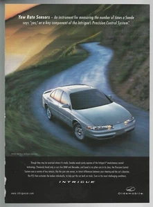 2001 OLDSMOBILE INTRIGUE advertisement, Olds Intrigue sedan print ad - Bild 1 von 3