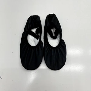 Capezio Black Luna Ballet Shoes Girls Size 1.5M NEW - Picture 1 of 5