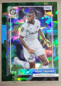2022-23 Panini Donruss Optic NUNO TAVARES 93 Green Cracked Ice Prizm