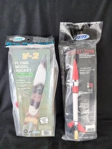 Estes Vintage Model Rockets V-2 & Honest John - Picture 1 of 9