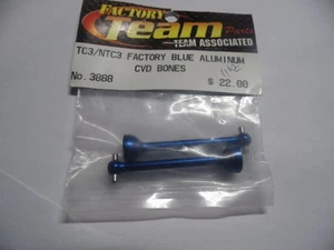 ASSOCIATED 3888 Factory Blue Aluminium CVD Bones  TC3 / NTC3 - Picture 1 of 1