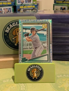 2025 Panini Donruss - Rated Prospects Braden Montgomery #101 Rockets (RC) - Bild 1 von 2