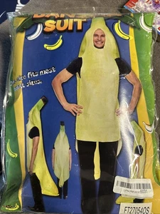 Adult - Appealing Banana Halloween Dress Up Party Roleplay Cosplay Costume - Picture 1 of 5