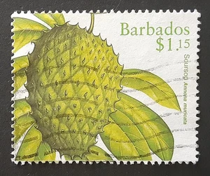 BARBADOS 1997 $1.15 Used Duiker Fruit Mi 931 Scott 947 Superb 9028 - Picture 1 of 2