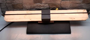 Justice Design Group BAC-9055-DBRZ Alabaster Rocks 30" LED Vanity Light MCM - Picture 1 of 23