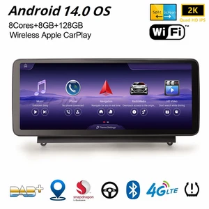12,3" Navi 128GB Android 14 CarPlay Autoradio Mercedes C-Klasse W204 S204 NTG4.0 - Bild 1 von 23