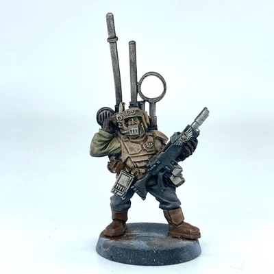 Cadian Vox Officer - Imperial Guard - Warhammer 40K GW Classic Metal X19932 - Image 1 of 2