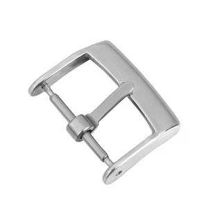 Stainless Steel Watch Clasp Metal Watch Band Buckle Watch Belt Buckle Fashion - Picture 1 of 10